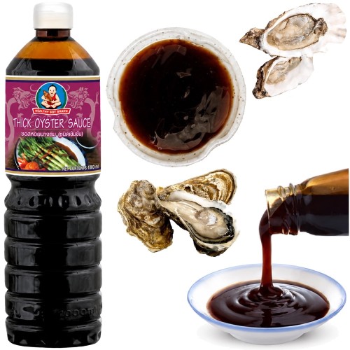 Tajski Gęsty Sos Ostrygowy z Ostryg 1 Litr 1000ml HEALTHY BOY BRAND