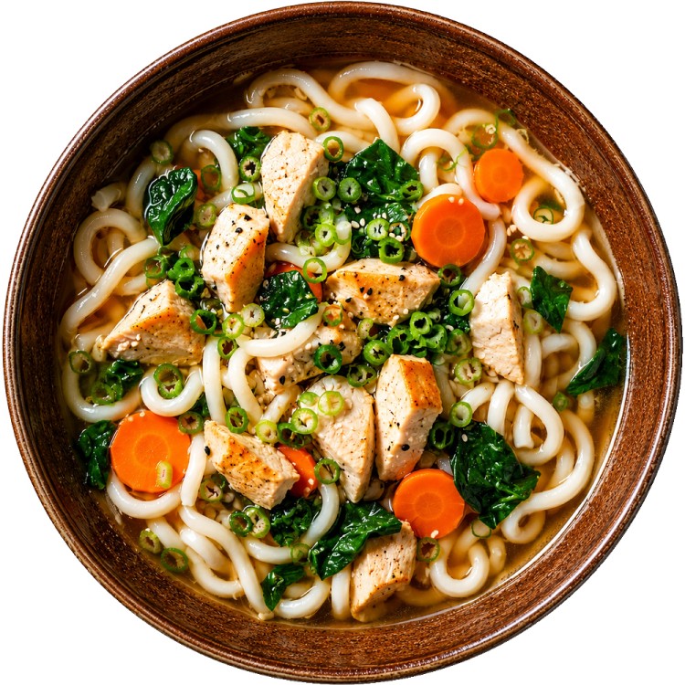 Makaron Pszenny Azjatycki Do Japońskiej Zupy UDON Suchy Porcje 300g MR MING