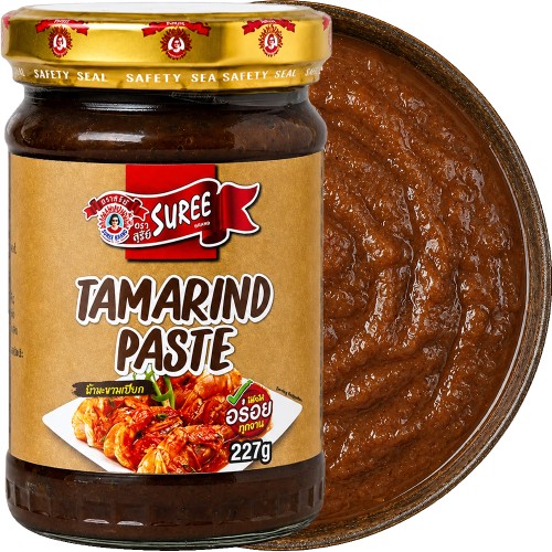 Tajska Gęsta Kwaśna Pasta Tamaryndowa z Tamaryndowca Do Pad Thai 227g SUREE