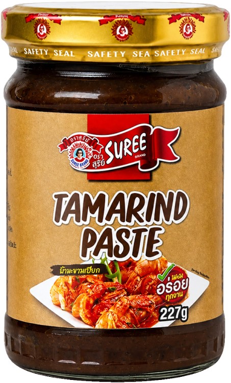 Tajska Gęsta Kwaśna Pasta Tamaryndowa z Tamaryndowca Do Pad Thai 227g SUREE