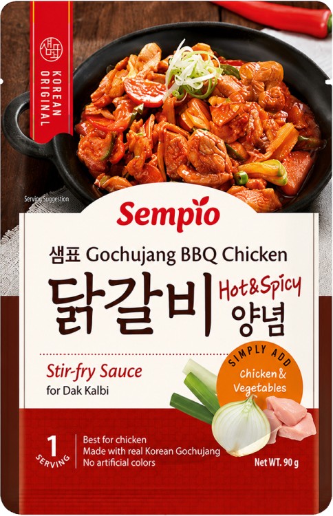 Koreański Sos BBQ Gochujang Kurczak Stir Fry Do Dak Galbi 90g SEMPIO