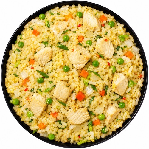 Błyskawiczny Smażony Ryż Instant Zielone Curry z Rybą 80g MAMA