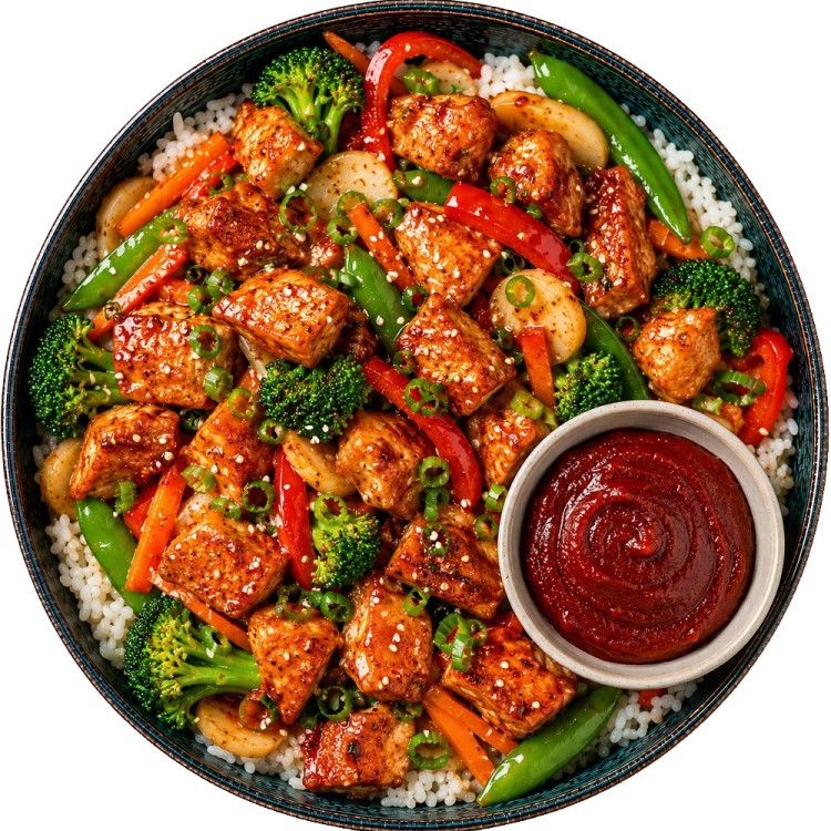 Koreańska Pasta Paprykowa Chili Gochujang z CYTRYNĄ Spicy And Sweet VEGAN 250g SEMPIO