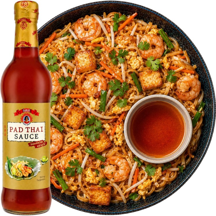 Tajski Aromatyczny Sos PAD THAI Idealny Do Makaronu i Woka 690ml SUREE