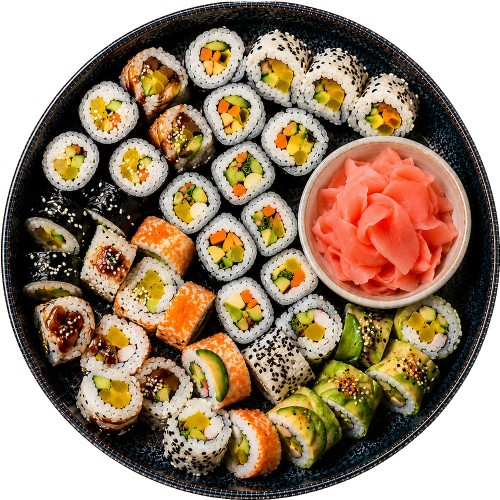 Imbir Marynowany Do Sushi RÓŻOWY Oczyszcza Kubki Smakowe 190g SAKURA