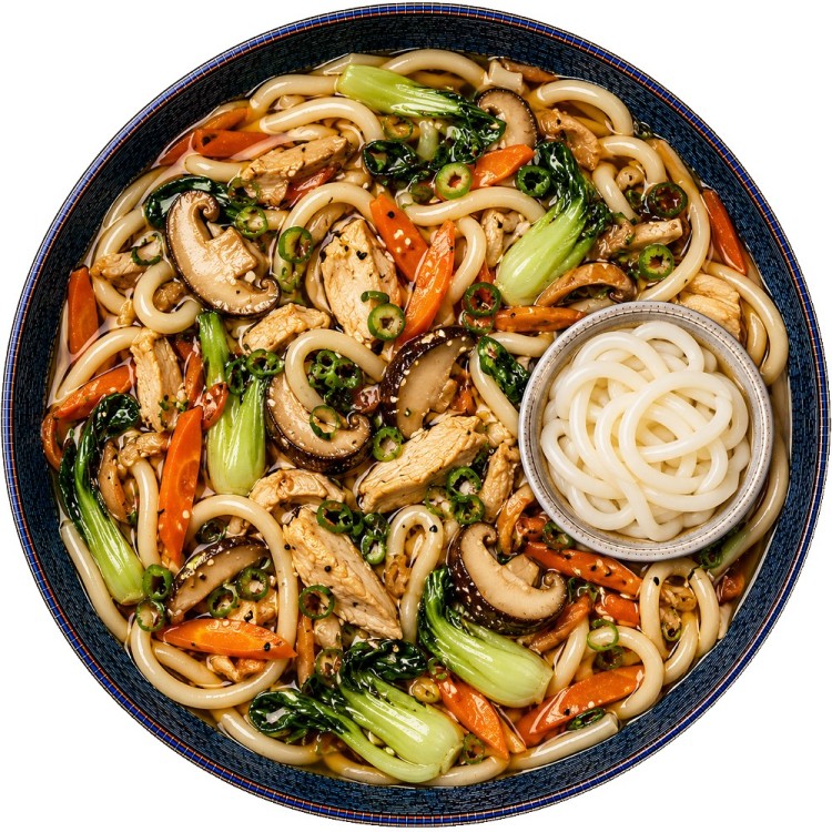 Świeży Ugotowany Makaron UDON Pszenny Gotowy w 2 Minuty 200g SAKURA