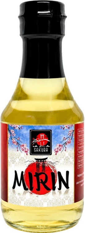 Przyprawa Octowa WINO Do Gotowania i Marynat MIRIN Podkreśla Smak 200ml SAKURA