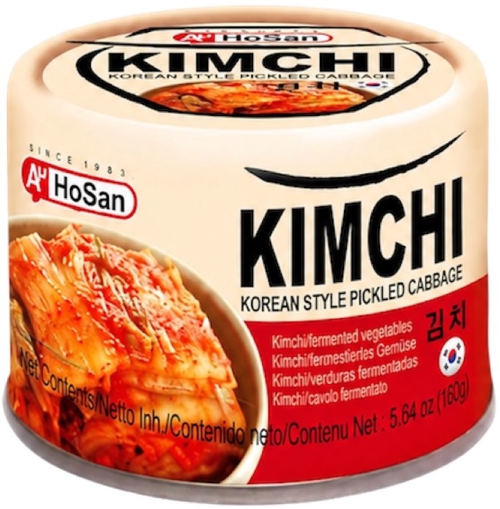 Koreańska Kapusta Kiszona Warzywa KIMCHI Świeże Ostre Probiotyki 160g A+ HOSAN