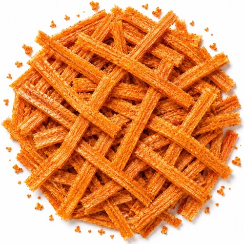 Chińska Pikantna Przekąska Big La Tiao HOT &amp; SPICY 106g WEI-LONG