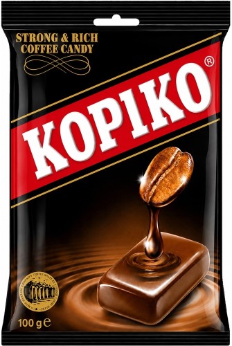 Cukierki Kawowe Oryginalne z Kawy Coffee Candy Smak Kawy 100g KOPIKO