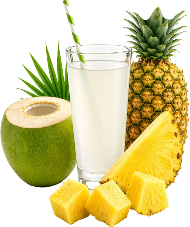 Zdrowa Woda Kokosowa z Kokosa 100% Naturalne Nawodnienie ANANAS 320ml 0,32L VITA