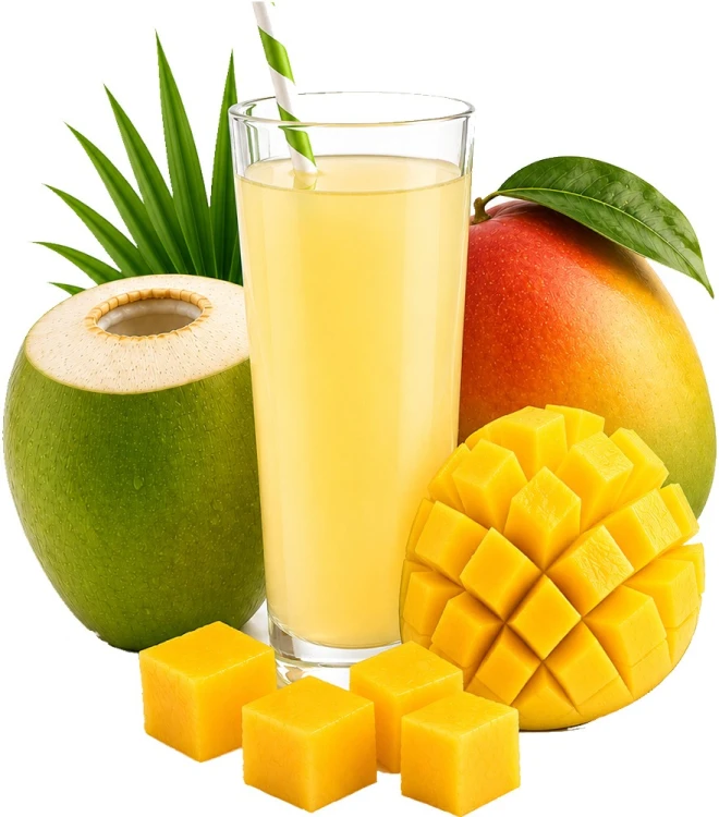 Zdrowa Woda Kokosowa z Kokosa 100% Naturalne Nawodnienie MANGO 320ml 0,32L VITA