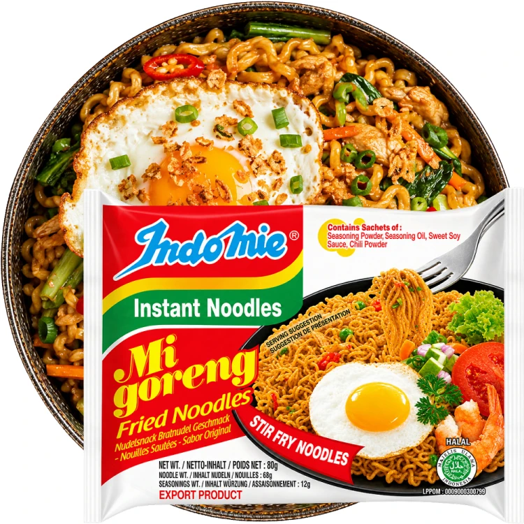 Indonezyjski Makaron Zupka Stir Fry MI GORENG Instant Noodles 80g INDOMIE