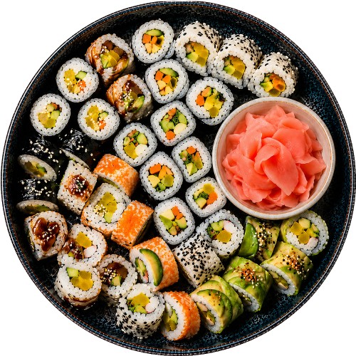 Imbir Marynowany Do Sushi Różowy Oczyszcza Kubki Smakowe 360g ASIA KITCHEN