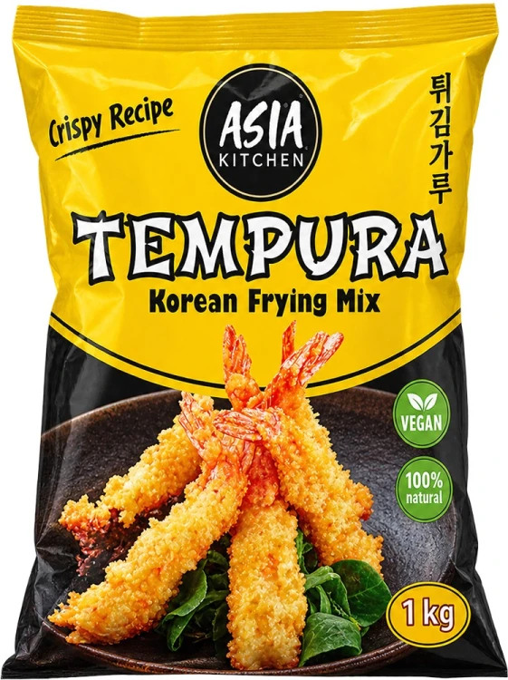Mąka Panierka Mieszanka Japońska Tempura Do Krewetek Warzyw i Kurczaka 1kg 1000g ASIA KITCHEN