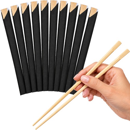 Pałeczki Bambusowe Do Sushi w Pojedyńczych Kopertkach 21cm 10 Par ASIA KITCHEN