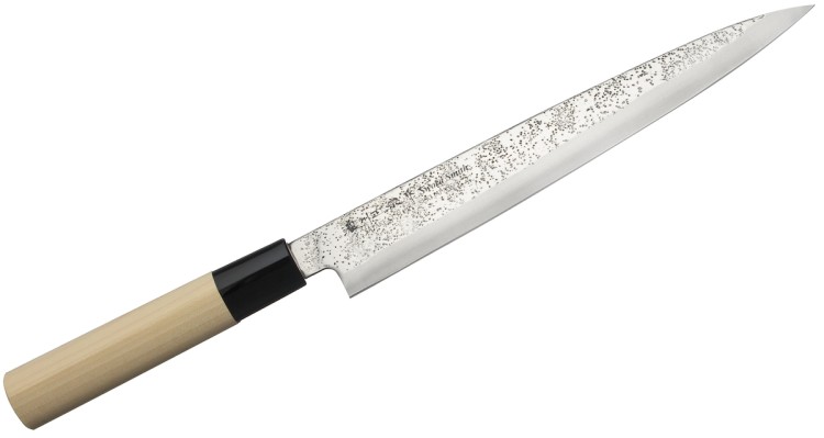 Satake Nashiji Natural Zestaw 2 Noży Santoku + Sashimi