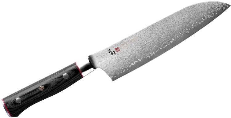 Mcusta Zanmai VG-10 Pro Zebra Nóż Santoku 18cm