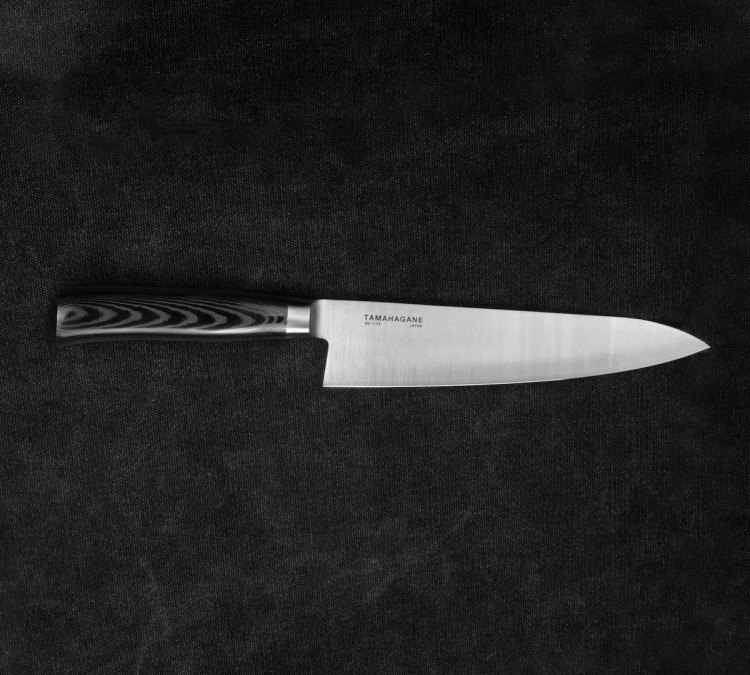 Tamahagane SAN Black Nóż Szefa Kuchni 21cm