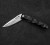 Mcusta Elite Black Micarta Nóż Damascus