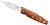 Mcusta Shinra Emotion 2 Iron Wood Nóż Damascus