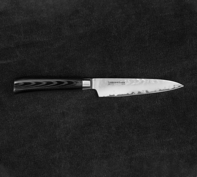 Tamahagane Tsubame Black Nóż Uniwersalny 12cm