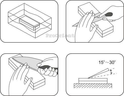 Kamień Wodny Ostrzałka Kamienna Do Ostrzenia Noży (1000/3000) TG6310 TAIDEA