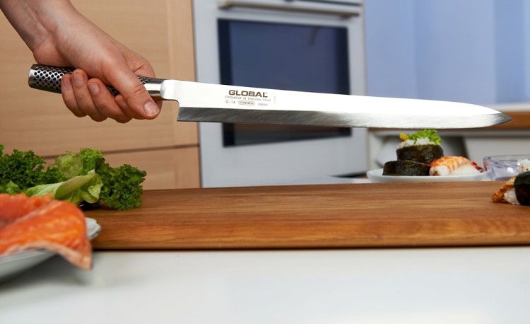 Nóż Yanagi Sashimi 30cm (Praworęczny) - Global G-14R