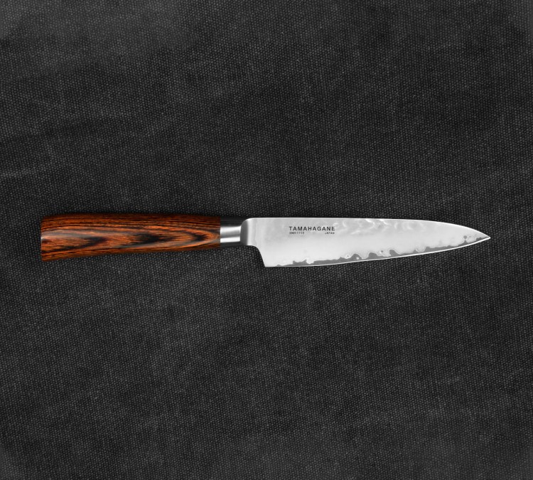 Tamahagane Tsubame Brown Nóż Uniwersalny 12cm
