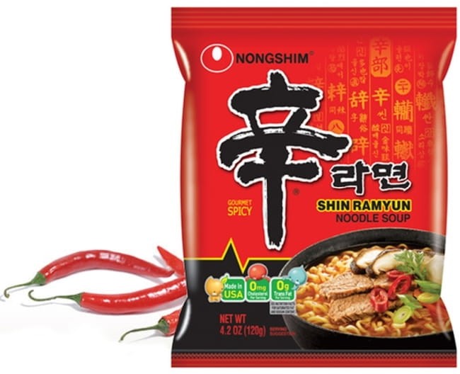 Zupka Instant Koreańska Shin Ramyun 120g NONGSHIM
