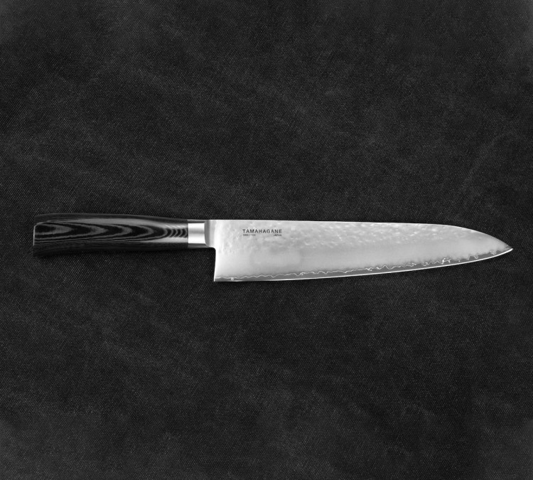 Tamahagane Tsubame Black Nóż Szefa Kuchni 24cm