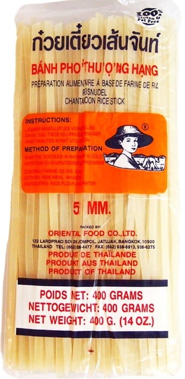 Makaron Ryżowy Tasiemki 5mm 400g FARMER BRAND