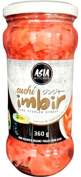 Imbir Różowy Do Sushi 340g ASIA KITCHEN