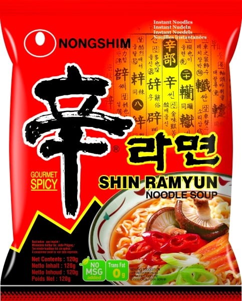 Zupka Instant Koreańska Shin Ramyun 120g NONGSHIM