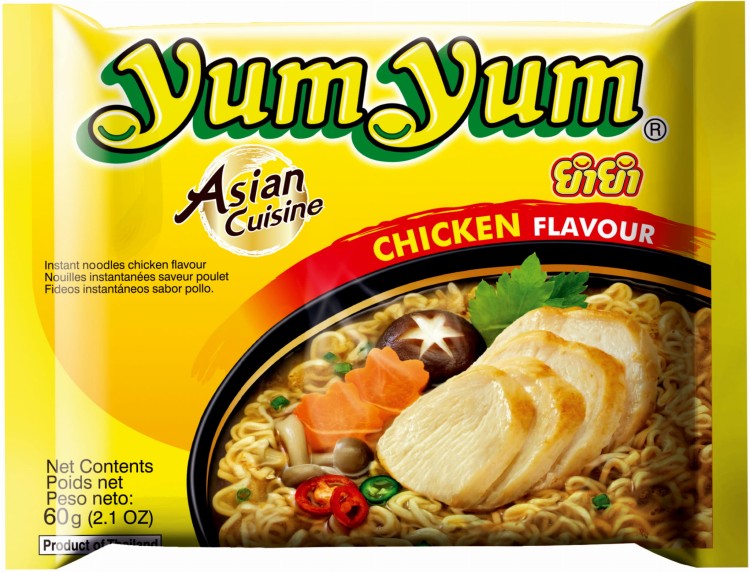 Zupka Makaron Instant o Smaku Kurczaka 60g YUM YUM