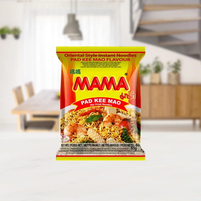 Tajska Zupka Błyskawiczna Makaron Instant Pad Kee Mao 60g MAMA