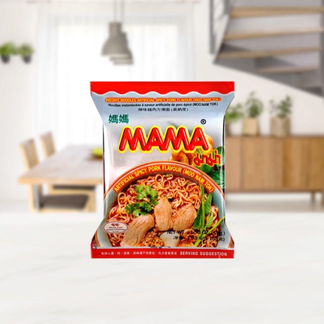 Zupka o Smaku Wieprzowiny Moo Nam Tok Tajska 55g MAMA