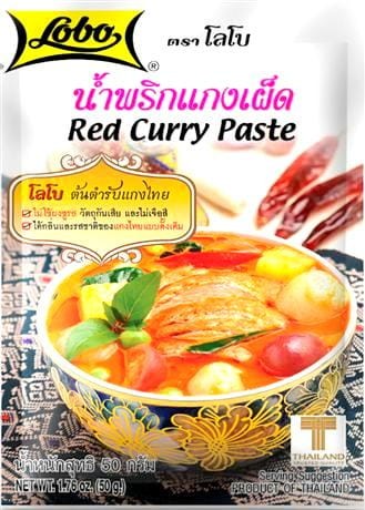 Czerwona Pasta Curry 50g LOBO
