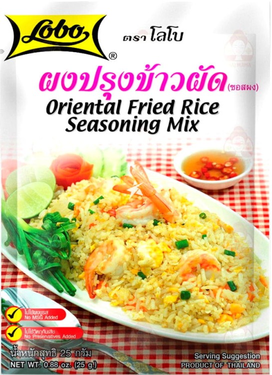 Przyprawa Do Orientalnego Smażonego Ryżu Saszetka 25g LOBO