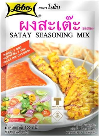 Przyprawa Do Pałeczek Satay Saszetka 100g LOBO