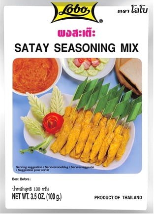 Przyprawa Do Pałeczek Satay 100g LOBO