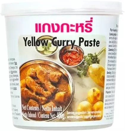 Żółta Pasta Yellow Curry 400g LOBO