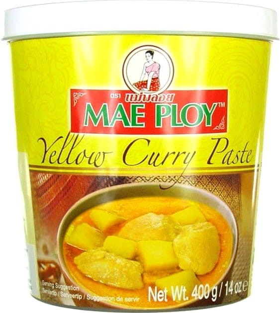 Żółta Pasta Curry 400g MAE PLOY