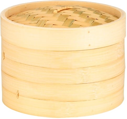 Parownik Bambusowy 2 Poziomy Okrągły 20cm EMRO AZIATICA