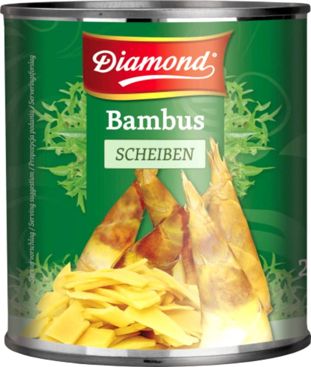 Pędy Bambusa Plastry Gastronomiczne 2,84kg DIAMOND