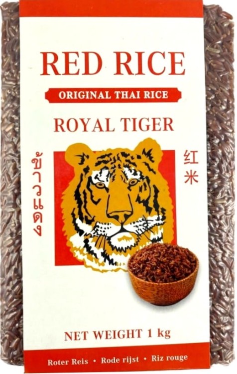 Ryż Jaśminowy Czerwony 1kg ROYAL TIGER