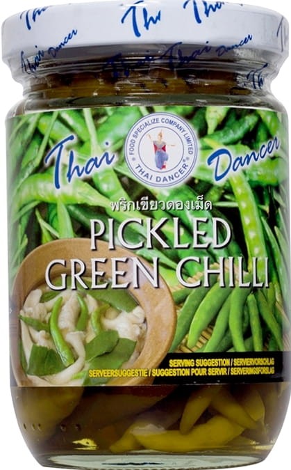 Zielone Papryczki Chilli 200g THAI DANCER