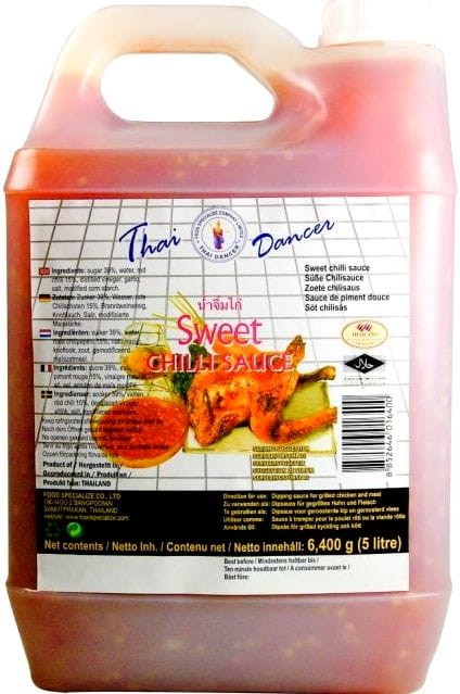Sos Słodki Chilli Kanister 5 Litrów THAI DANCER