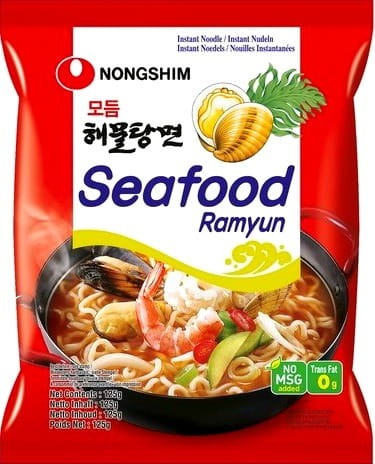Zupka Owoce Morza Ramyun Koreańska 125g NONGSHIM