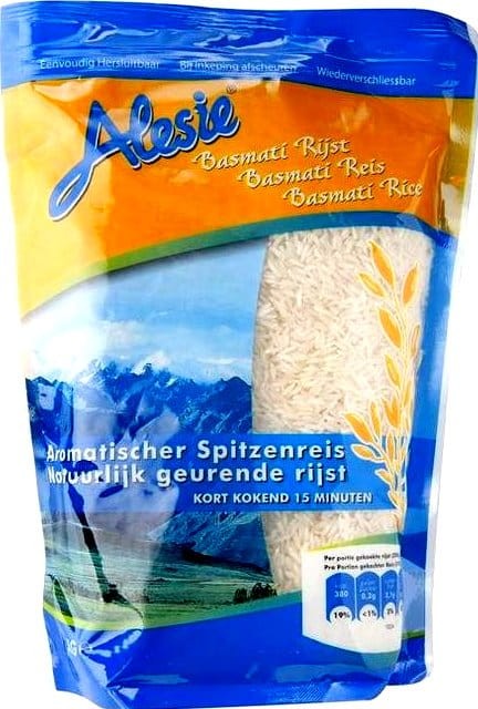 Ryż Basmati Długoziarnisty 1kg ALESIE